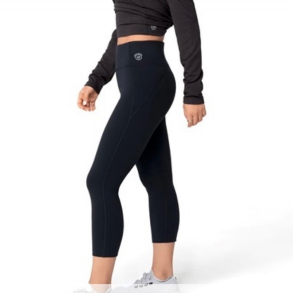ALLBIRDS NATURAL CAPRI BLACK LEGGINGS NWT SIZE XS